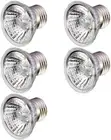 5 Reptile Heat Lamp, Ceramic Heat Emitter for Reptile, Pet Infrared Ceramic Bulb