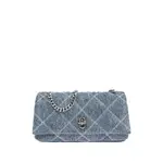 [Marc Jacobs] Marc Jacobs The Quilted Small Dual Chain Cross Body Bag ONE SIZE BLUE