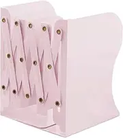 Bookend, Adjustable Bookends, Metal Bookends, Expandable Book End, Non-Skid Heavy Duty Book Stopper, Book End for Shelf Library Home Classroom School Office