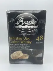 Bradley Smoker 48 Pack Whiskey Oak Flavor Bisquettes
