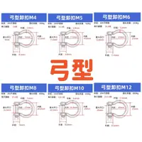 在飛比找蝦皮購物優惠-㊣304 U型吊環 白鐵下古 D型下古 白鐵 下克 卸克 卸