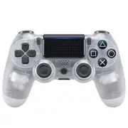 Catzon Dualshock 4 Wireless Controller Compatible with PlayStation 4-Clear White