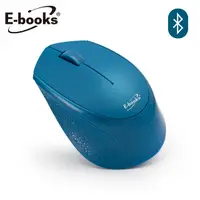 在飛比找PChome24h購物優惠-E-books M60 藍牙三鍵式超靜音無線滑鼠-藍