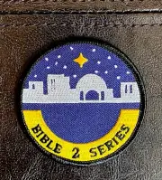 Bible 2 Series Patch NEW Iron-on/Sew-on Nice Patch Bethlehem