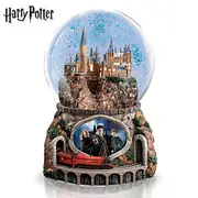 Hogwarts Express Illuminated Musical Globe With Moving Train