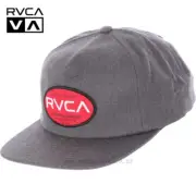 RVCA Creative Services Snapback Baseball Cap Hat Grey OS NWT Skate Surf Street