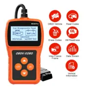 Car OBD2 Scanner Diagnostic Tool Battery Tester Fault Code Reader 2.4" Display