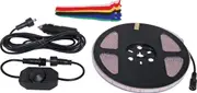 Genlamp 5m Flexible LED Camping Strip Light Kit with 10 Hook and Loop Ties