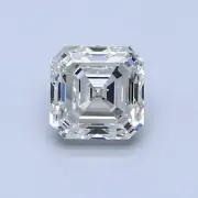 0.90 Carat Natural Diamond LB Color VVS-VS Clarity Asscher Cut Loose Unique Gift