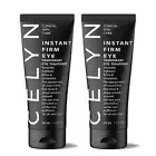 Celyn Lot Of 2 Instant Firm Eye Tightener Cream Ultra Moisturizer Smooths 30ml