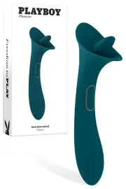 Playboy True Indulgence 8.4" G Spot & Clitoral Vibrator