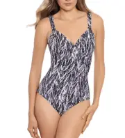 Miraclesuit One Piece Swimsuit Siren Size 10 Underwire