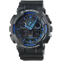 在飛比找蝦皮購物優惠-【奇異SHOPS】CASIO 卡西歐 黑藍 G-SHOCK 