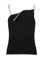 Jacquemus Le Haut Maille Plissé Knitted top - Black - 34 (UK6 / XS) 34 (UK6 / XS)