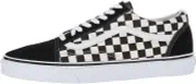 VANS FU OLD SKOOL PLATFORM Sneakers Black / White Checkerboard New