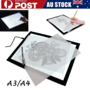 A4 LED Light Tracing Box Design Tattoo Stencil Drawing Lightbox Pad Board