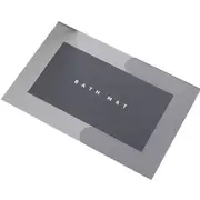 Grey Bath Mat Diatom Mud Quick-Drying Soft Non-Slip Floor Mat