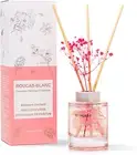 ROUCAS BLANC Preserved Flower Reed Diffuser, 4.22 Oz Blossom Orchard Aromathe...