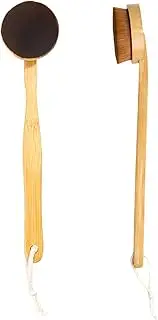 Face Tanning Brush | Wide-Headed Tan Applicator - Long Handle Ergonomic Body Tanner Brush for Beach Vacation Poolside Sunscreen