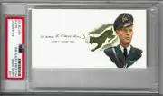 HANS HASSE WIND SIGNED CUT SIGNATURE PSA DNA (D) WWII ACE 75V