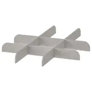 KOMPLEMENT divider for pull-out tray, light grey, 50x58 cm