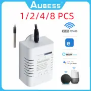 TH16 Wireless WiFi Smart Temperature Humidity Control Switch for Alexa Google