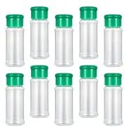 20 Pcs Empty Spice Jars with Labels Castor Storage Powder Container