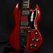 Epiphone Inspired by Gibson Custom 1964 SG Standard w Maestro Vibrola Cherry Red