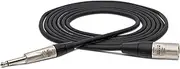Hosa Rean 1/4 Inch TS to XLR3M Pro Unbalanced Interconnect Cable, 15 Feet
