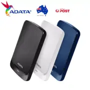 ADATA USB 3.2 HV320 HDD 2TB 4TB 5TB Portable External Hard Disk Drive PC Laptop