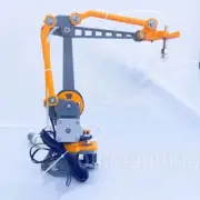 3D Printed Robot Arm Kit Mechanical Arm with Stepper Motors Air Pump&Belt Pulley
