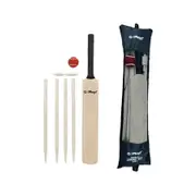 Go Play! Outdoor Garden Games Kids/Childrens Wooden Cricket Set Size 3 8Y+