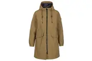 Trespass Womens/Ladies Saltom Longline Waterproof Jacket (Vintage Khaki) - UTTP6548