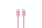 Moki USB-C to USB-C Connector SynCharge Cable 1 Meter iPhone/Android Soft Pink