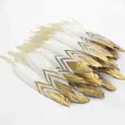 Natural Wedding Decoration Feathers Plumes Party Goose Feather Diy Crafts 1pack