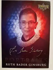2020 DECISION RUTH BADER GINSBURG SCOTUS PORTRAITS INSERT CARD #SCOUTS 3 RBG