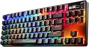SteelSeries Apex Pro TKL Wireless (Compact) 0.1-4.0mm Adjustable Hyper-Magnetic Rapid Trigger OmniPoint 2.0 Switch Mechanical Gaming Keyboard (US Layout) - World’s Fastest Gaming Keyboard