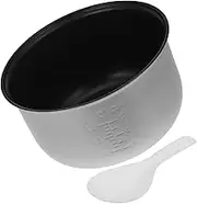 FUNOMOCYA Household Rice Cooker Inner Pot Non Stick Cooking Pot Accessory for Electric Cooker Material Convenient Scale Design and Portable Cookware Container