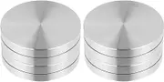 Veemoon 4 Piece Aluminum Cake Turntable Base Rotating Cake Stand Baking and Display