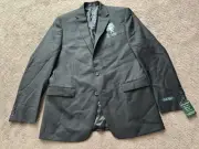 Lauren Ralph Lauren Men’s Lattimore Black Suit Blazer Size 42 Long $450