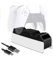 PS5 Controller Charger, Dual USB Charging Station ,New