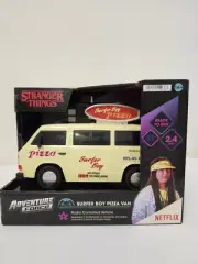 Stranger Things Surfer Boy Pizza Van Radio Control Van NIB