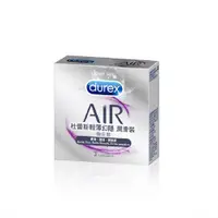 在飛比找蝦皮商城優惠-Durex 杜蕾斯 AIR輕薄幻隱潤滑裝衛生套 保險套3入【