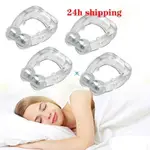 SILICONE MAGNETIC ANTI SNORE STOP SNORING NOSE CLIP SLEEP