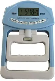 Digital Dynamometer Grip Strength Trainer - NorthMars Hand Grip Strength Muscle Tester Electronic Power Measure (Blue)