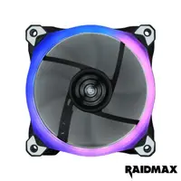 在飛比找momo購物網優惠-【Raidmax 雷德曼】12公分RGB可編程風扇(風扇 R