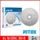 RITEK錸德 M-DISC千年光碟 4x BD-R 25GB/單片盒裝5入