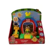 CoComelon Fun Barn Playset Includes Nina Figure Barrel Spin And Teeter Totter