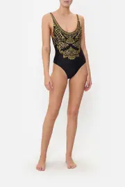 SCOOP ONE PIECE WITH TRIM SHADOWS OF ARMADA