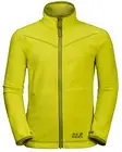 Jack Wolfskin Boys Sandpiper Kid's Lightweight Fleece Jacket With zip, 152,Green
